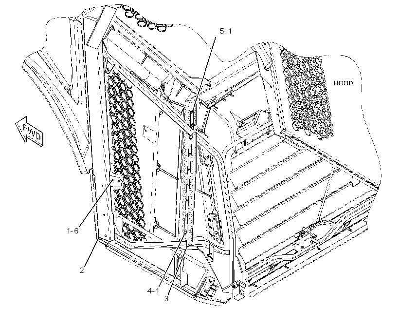 SUPPORT GP-PANEL 3690701 CAT