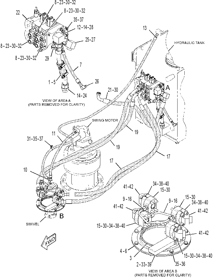 VALVE & LINES GP-HYD CONTROL 3726278 CAT