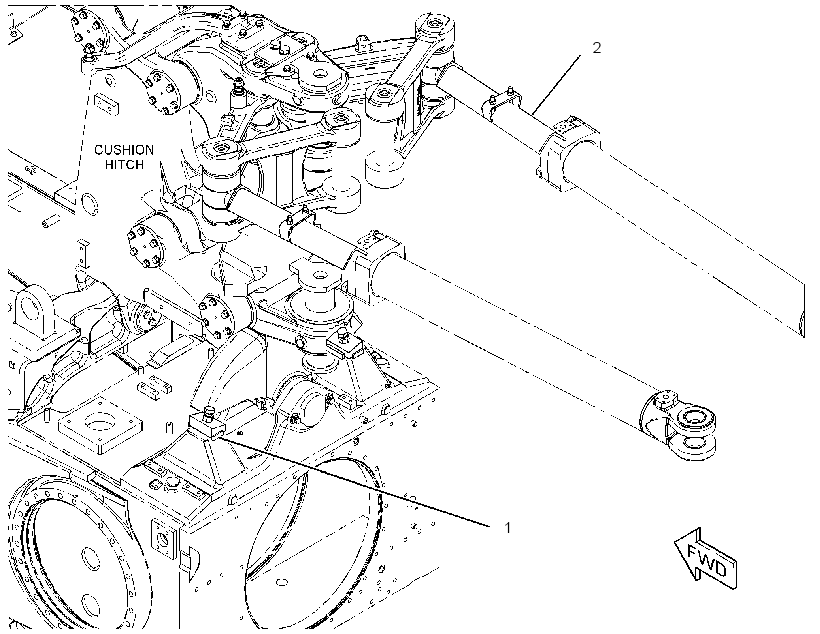 LOCK GP-OSCILLATION & STEERING 3232650 CAT