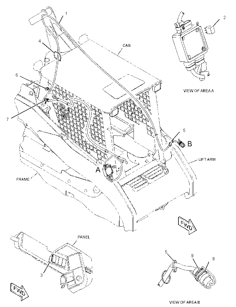KIT-WORK TOOL WIRING 3610452 CAT