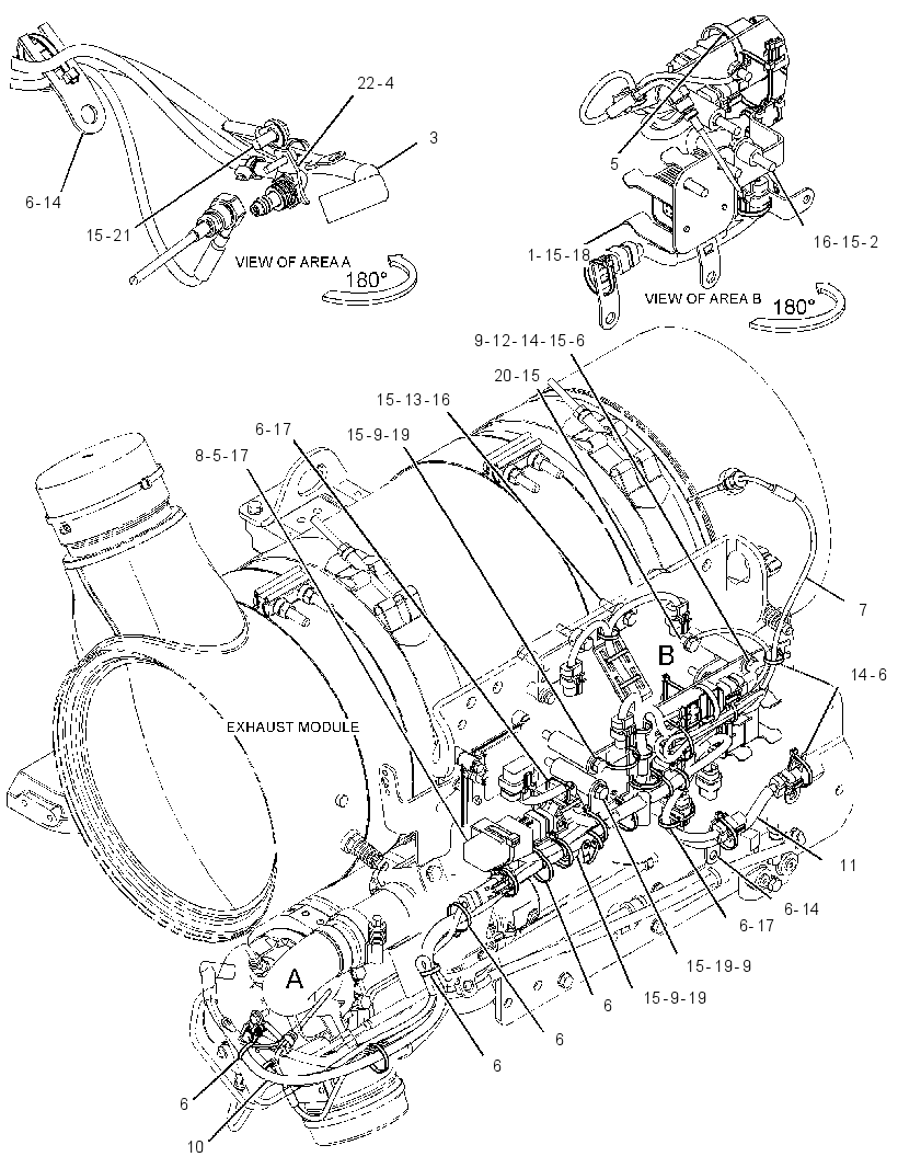 Проводка CEM 3456985 CAT