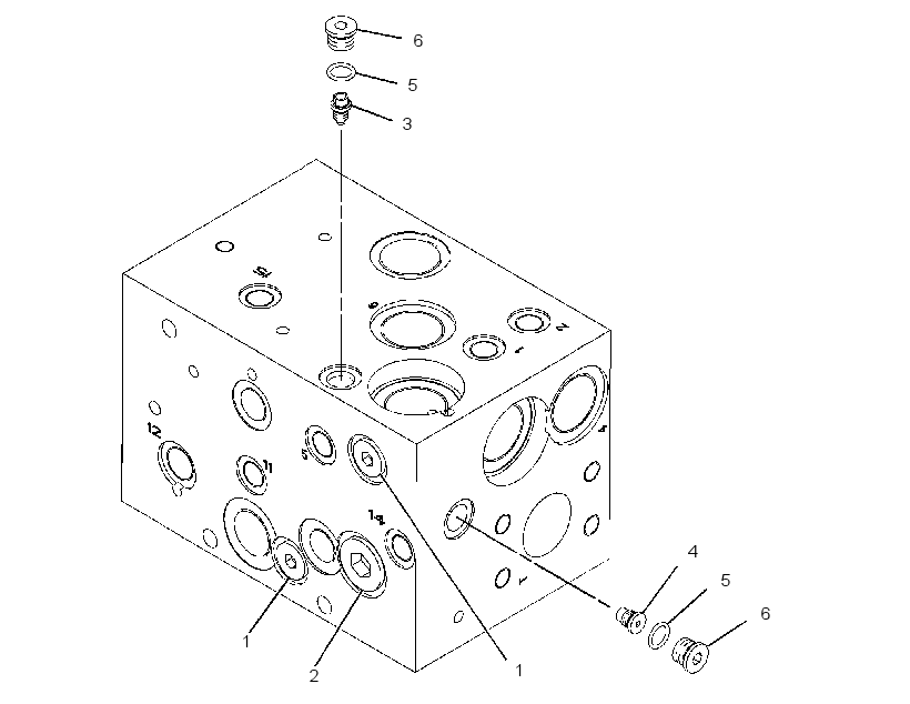 MANIFOLD GP-HYDRAULIC 2704434 CAT