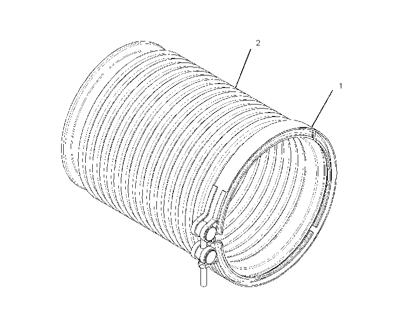 EXHAUST GP-FLEXIBLE 3522970 CAT