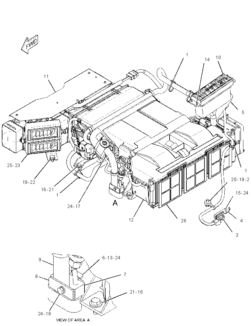 Кондиционер с креплением 3168899 CAT