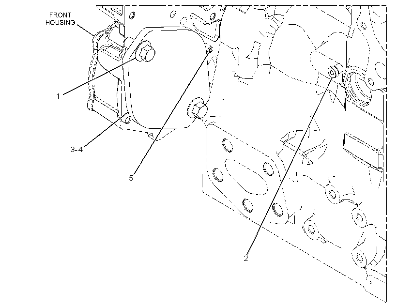 Крышка привода вспомогательного оборудования 3218243 CAT