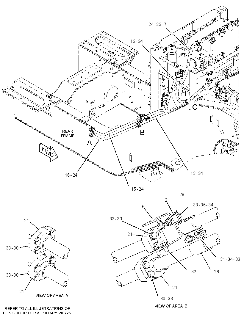 LINES GP-STEERING OIL COOLER 3485822 CAT