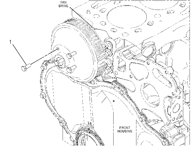 FASTENER GP-FAN 3270664 CAT