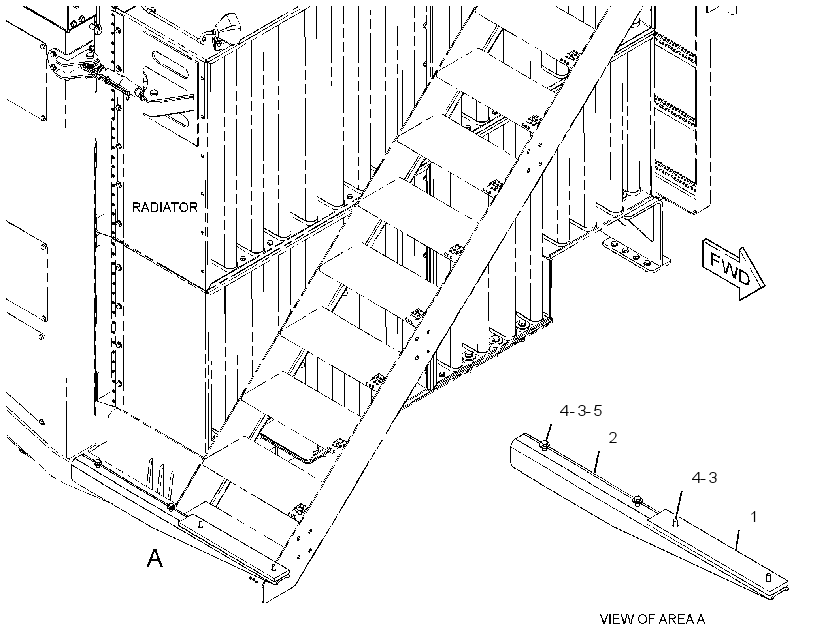 SUPPORT GP-LADDER 3502266 CAT
