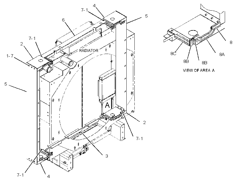 DUCT GP-ENCLOSURE 3575907 CAT