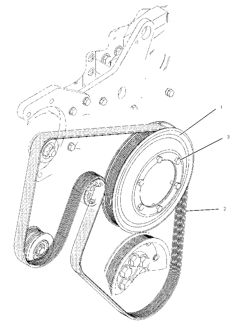 PULLEY GP-FAN 2631847 CAT