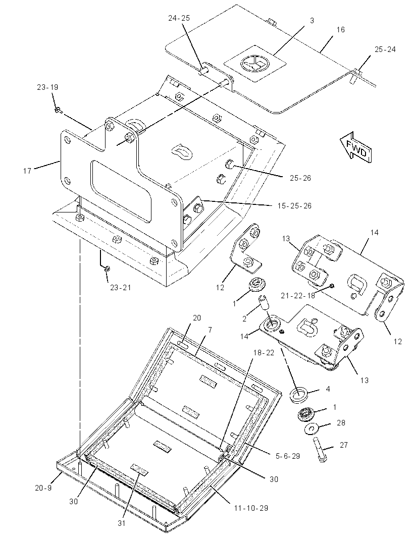 BOX GP-OBJECT DETECTION 3638578 CAT