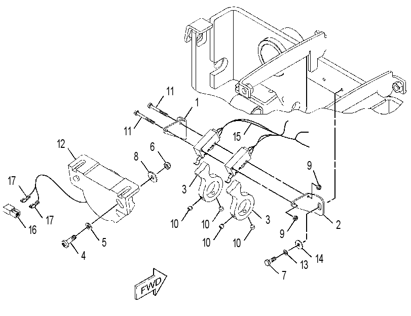 KIT-TRAVEL ALARM 3743437 CAT