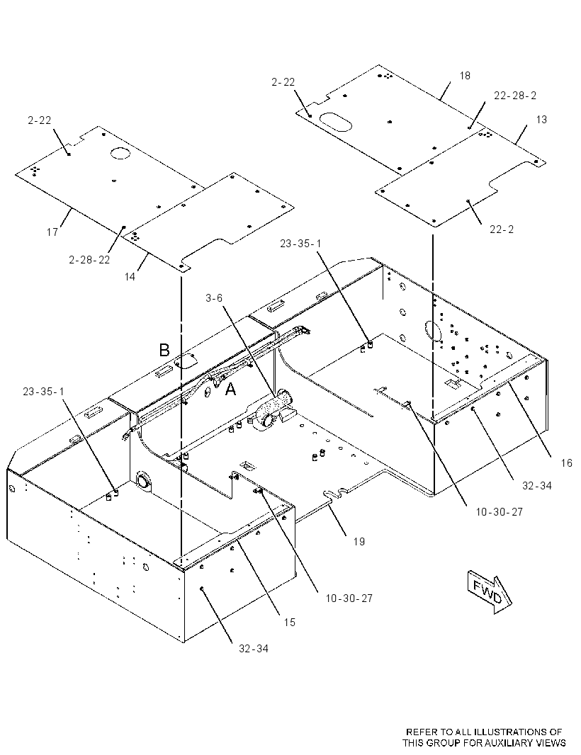 BUMPER & DRAWBAR GP 3655302 CAT