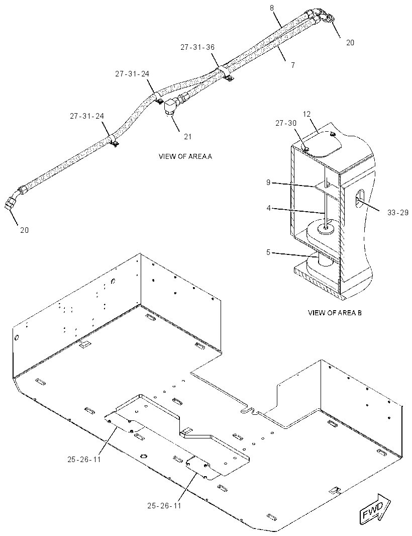 BUMPER & DRAWBAR GP 3655303 CAT