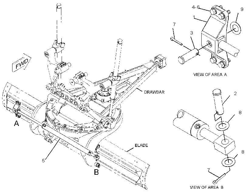CYLINDER & MTG GP-SIDESHIFT 2466115 CAT