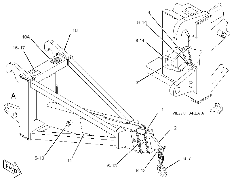 ARM GP-MATERIAL HANDLING 2299714 CAT
