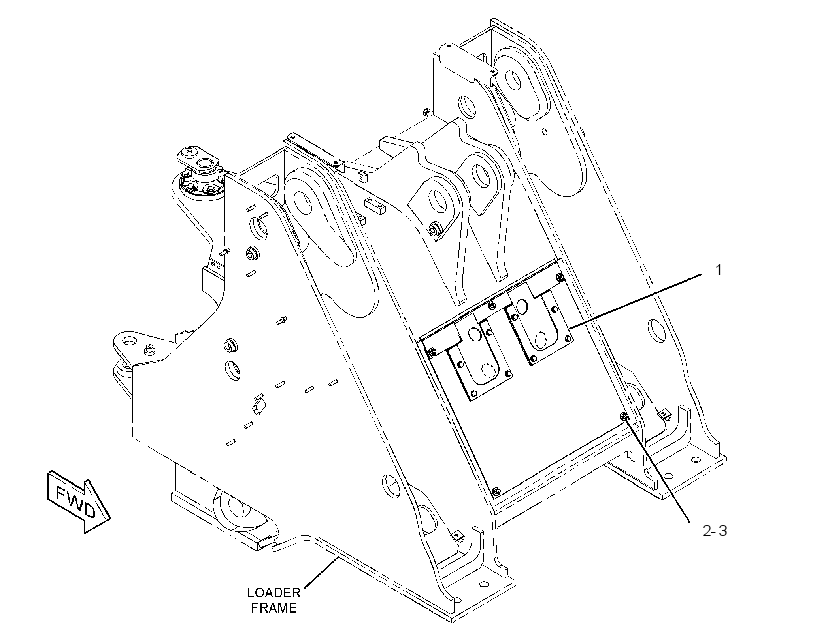 GUARD GP-LOADER FRAME 2529543 CAT