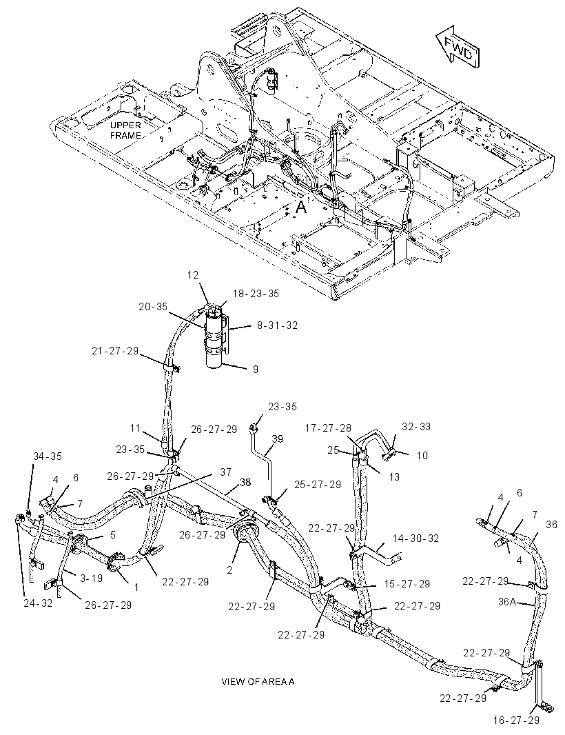 Трубопроводы кондиционера 3406703 CAT