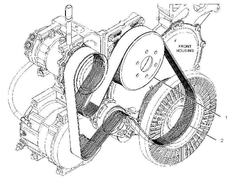PULLEY GP-ENGINE 3244550 CAT