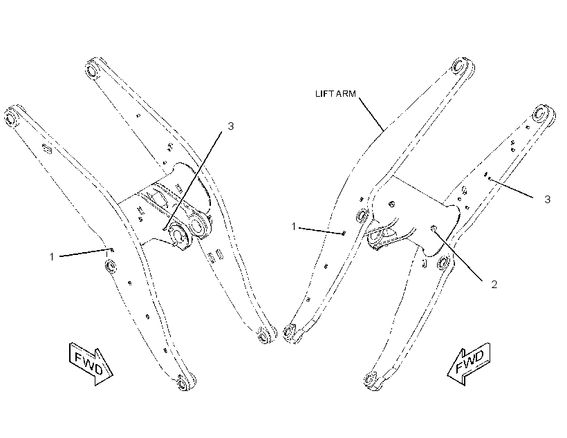 BOSS GP-LIFT ARM 3321238 CAT