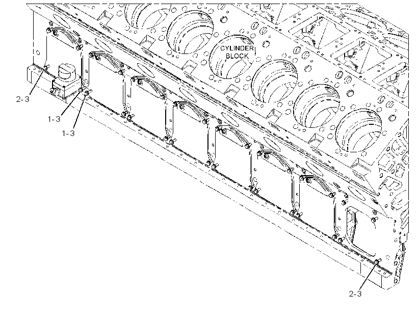 Крепёж крышки 3564738 CAT