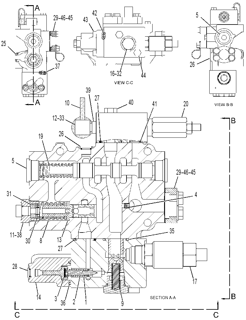 VALVE GP-PUSH-PULL CONTROL 3195248 CAT