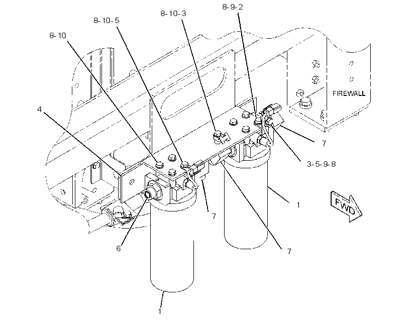 FILTER & MTG GP-CASE DRAIN 3679502 CAT