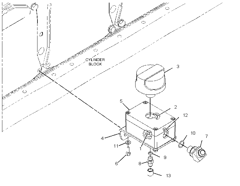 DETECTOR GP-OIL MIST 3271248 CAT
