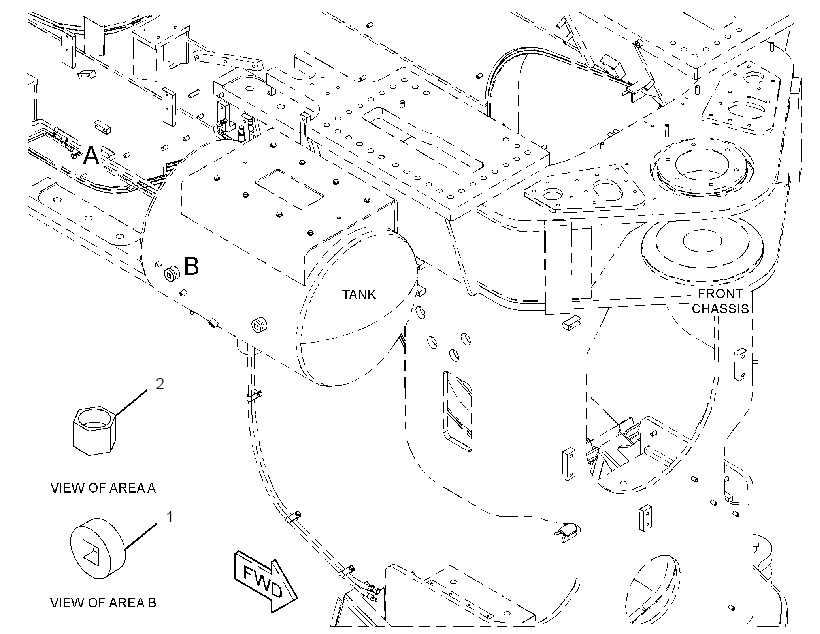 FITTING GP-AIR TANK 3519515 CAT