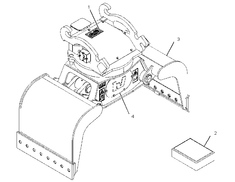 GRAPPLE AR-SORTING 3567059 CAT