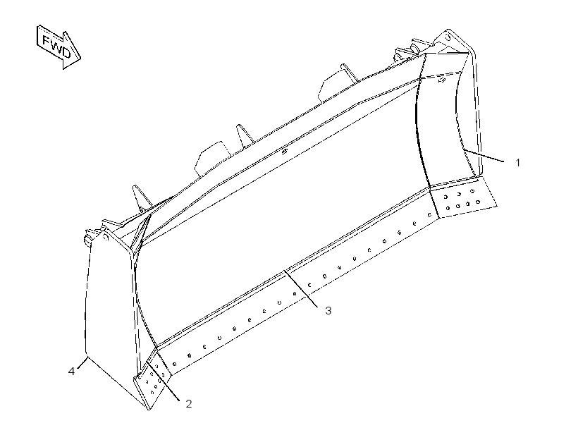BLADE GP-SEMI-UNIVERSAL 3860218 CAT