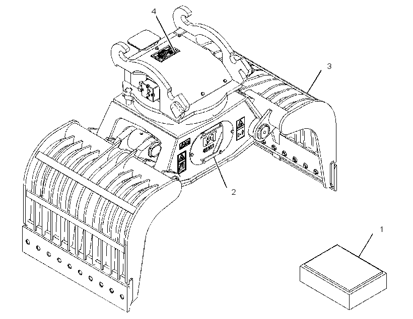 GRAPPLE AR-DEMOLITION 3692566 CAT