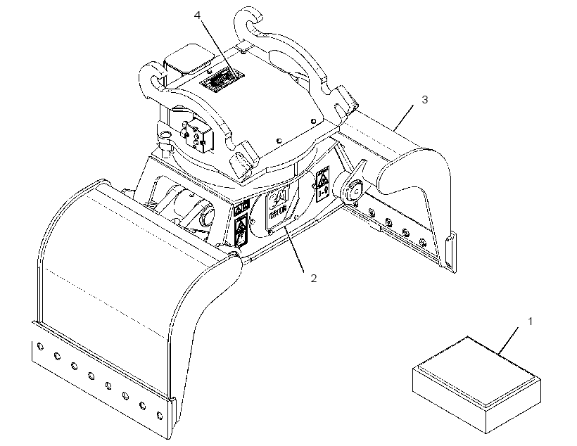 GRAPPLE AR-SORTING 3692559 CAT