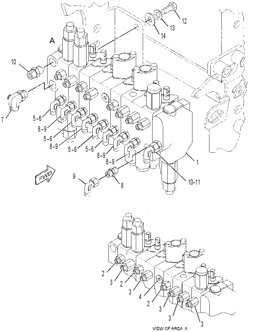 CONNECTOR & ELBOW GP 3725972 CAT