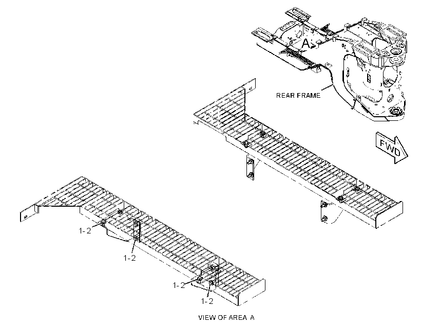FASTENER GP-WALKWAY 3679499 CAT