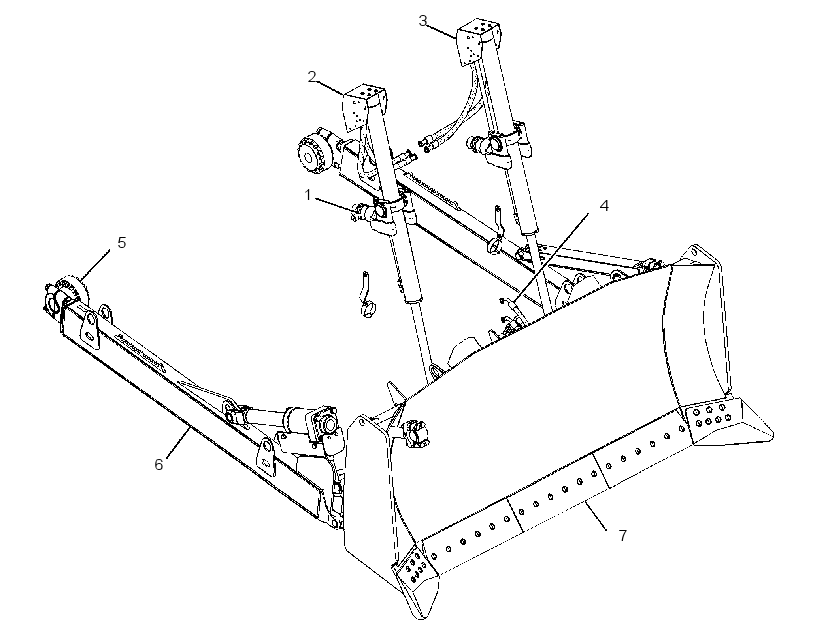 BULLDOZER AR-SEMI-UNIVERSAL 3339709 CAT
