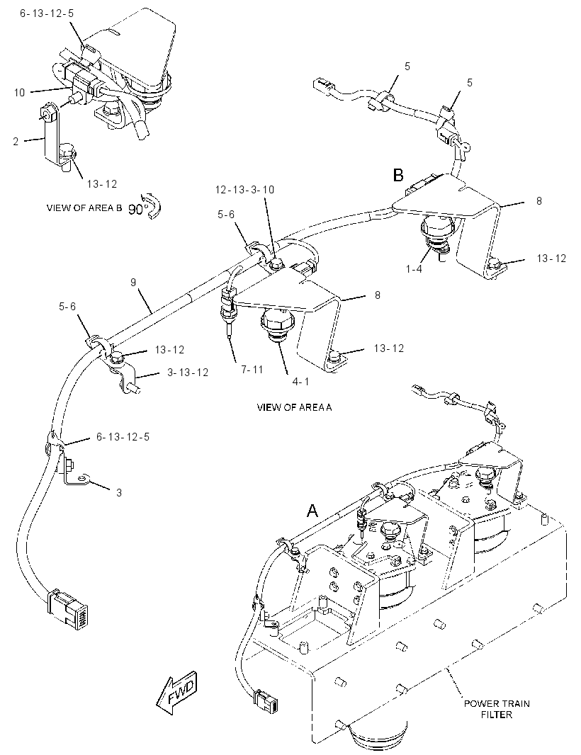 WIRING GP-FILTERS 3517175 CAT