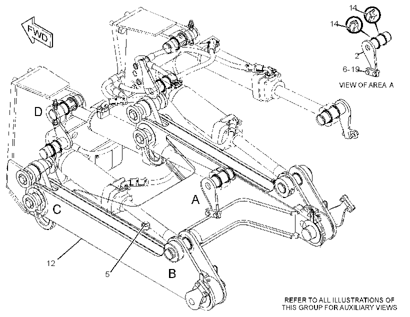 FRAME GP-RIPPER 3837480 CAT