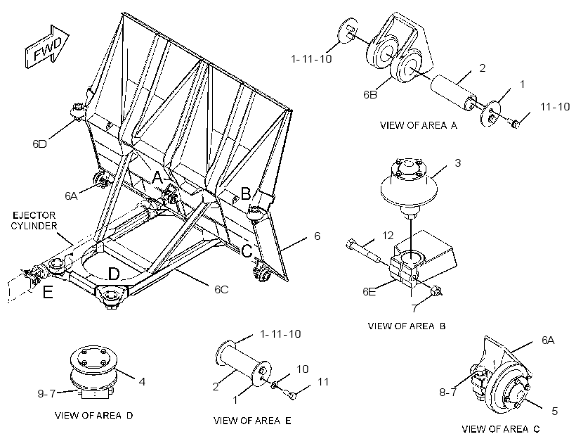 EJECTOR GP 3115980 CAT