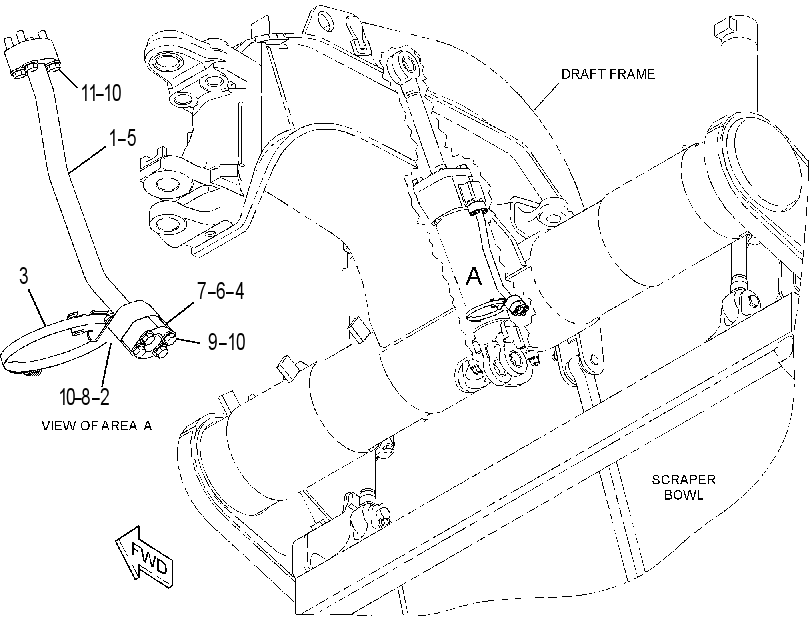 LINES GP-APRON 3464911 CAT