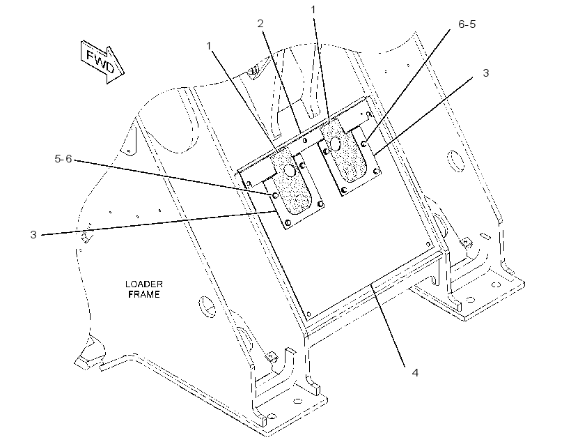 GUARD GP-LOADER FRAME 3555257 CAT