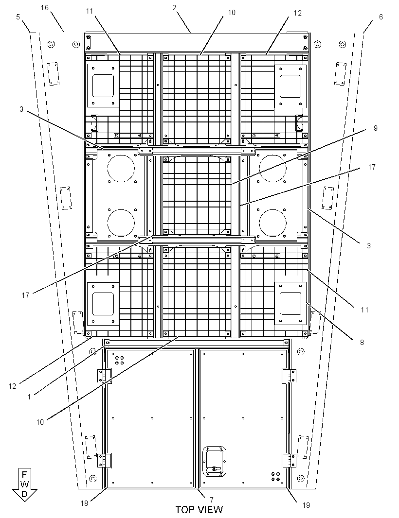 Капот 3591461 CAT