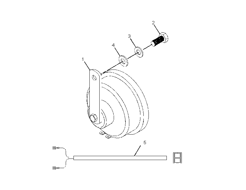 HORN GP 3725973 CAT