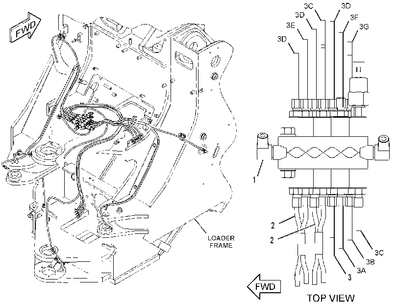 VALVE & LINES GP 3755478 CAT