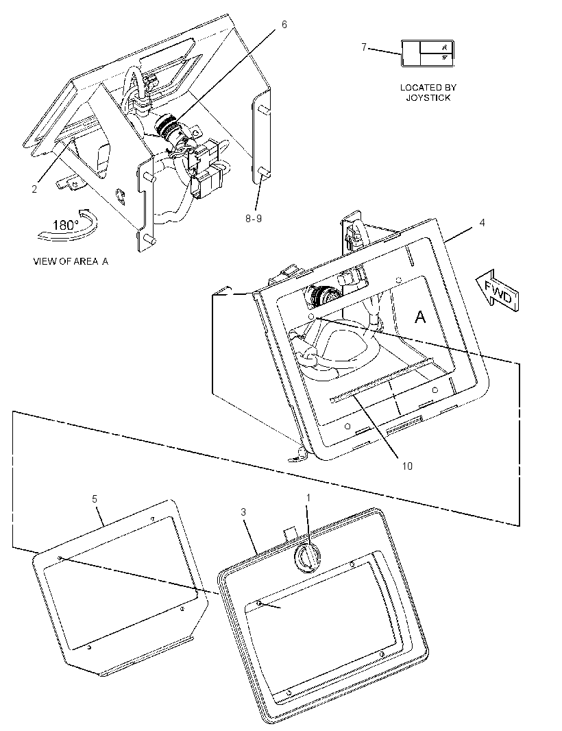 MOUNTING GP-MONITOR 3397917 CAT
