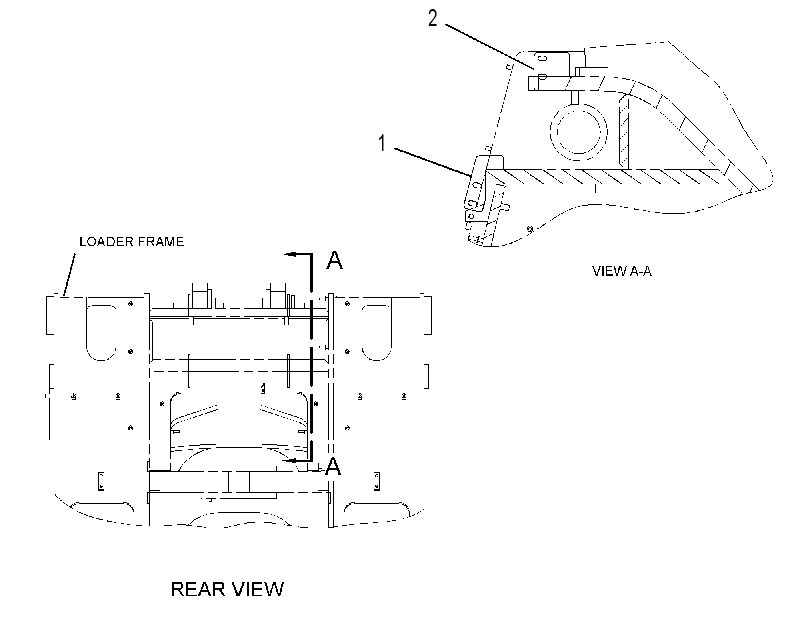 HARDWARE GP-LOADER FRAME 3447969 CAT