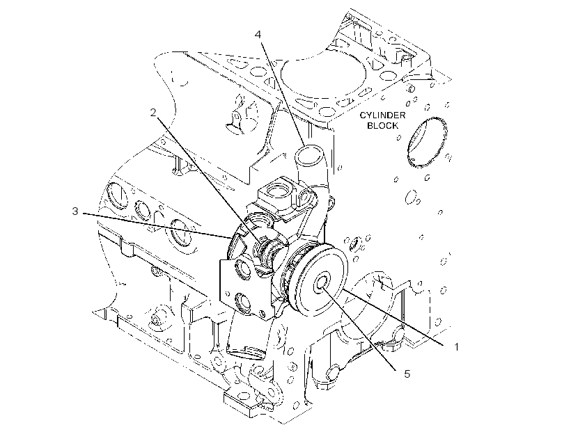 PUMP AS-WATER 3652133 CAT
