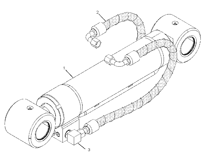 CYLINDER & LINES GP-GRAPPLE 3716777 CAT