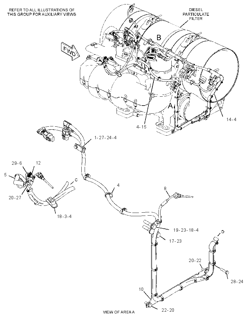 Проводка CEM 3628405 CAT