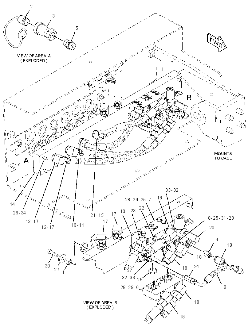 LINES GP-DIVERTER VALVE 3099765 CAT